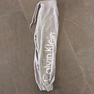 Calvin Klein grey sweatpants